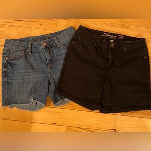 Seven Jean shorts - 2 pairs. Size 4.